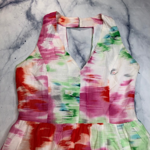 MM Couture by Miss Me Watercolor Floral Maxi Dress - Picture 3 of 8